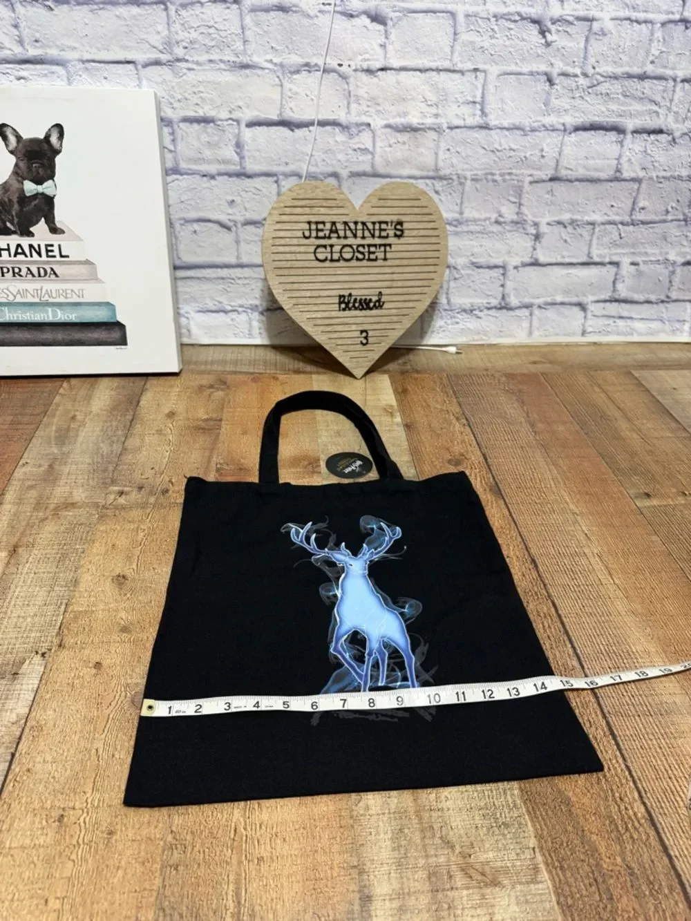 NWT Wizarding World of Harry Potter Forbidden Forest Experience Canvas Tote bag
